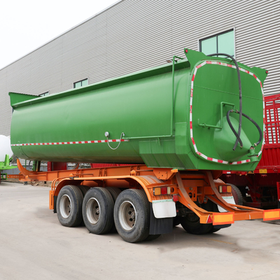 008 3 eixos 50 toneladas de carrinhos semi-dump com um ano de serviço pós-venda 008