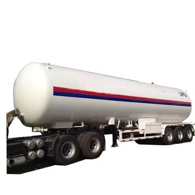 3 eixos 58cbm Tanque de GPL Semi-reboque com ABS sistema de travagem anti-bloqueio 2240mm