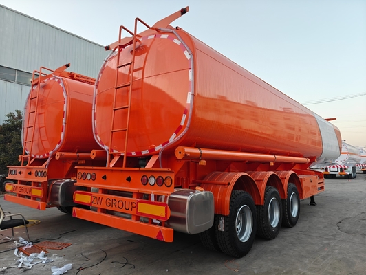 51 metros cúbicos 3 eixo combustível óleo diesel tanque de gasolina semi-camião trailer com tecnologia