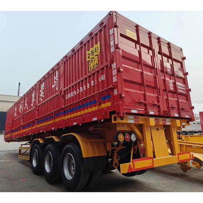 13000*2500*3250mm 3 eixos vedação de transporte de grãos semi-reboque carregamento estaca semi-reboque