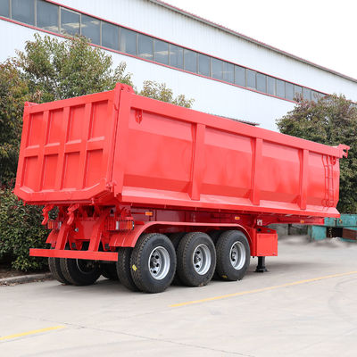 Remolques de reversão traseira personalizáveis com opção de personalização de capacidade de carga de 31-40 t