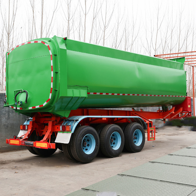 008 3 eixos 50 toneladas de carrinhos semi-dump com um ano de serviço pós-venda 008