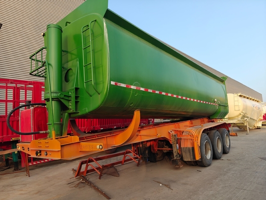 Semi-reboque com certificação ISO para pneus de 31-40 t de capacidade de carga