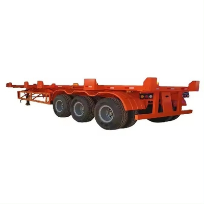 20FT 45FT Esqueleto Usado Semi 40FT Esqueleto Container Chassis Trailer Semi-Trailer