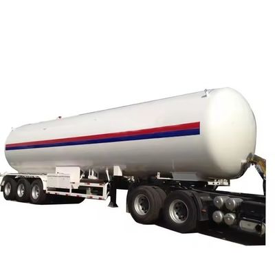 3 eixos de transporte de gás Tanker Trailer Tank LPG Semi-trailer com pressão de projeto de 1,61MPa