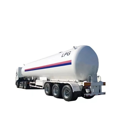 56cbm 57 Cbm 28 Tons 29 Tons GLP Gás propano Tanque rodoviário Semi-reboque para 3 eixos