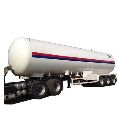 Cisterna de distribuição de gás de propano de 30 toneladas Semi-reboque para transporte