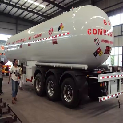 45000 litros Petróleo Combustível Gasolina Transporte Cisterna Camião Volume Carregamento de Gás Reabastecimento Cisterna a jato Reboque