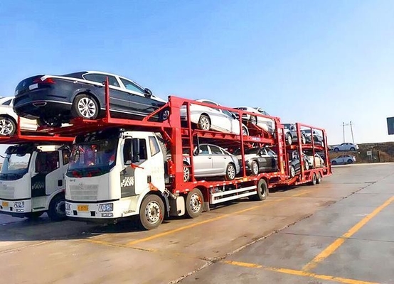 Fornecimento de 2 eixos 17m Trailers de transporte de automóveis