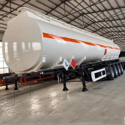 3 eixos 45000/50000L Tanker de combustível de óleo de gasolina semi-reboque com personalização