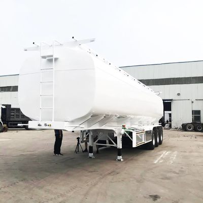 3 eixos 20t tanque de óleo líquido fechado semirreboque com válvula de recuperação de vapor 2 PCS