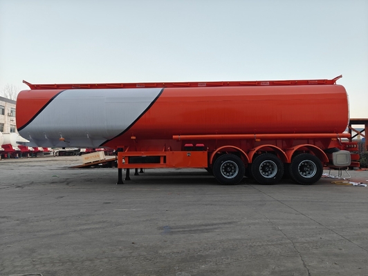 42000L Tanker de combustível Tanque de óleo Semi-trailers com base de rodas 7000-8000mm Personalização
