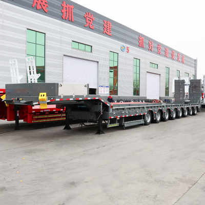 Carregador de objetos pesados Lowboy caminhão reboques pisar 2240mm Low Loader reboques para o seu