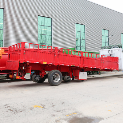 Semi-reboque de aço para a Austrália 3 eixos Lowboy Reboque Lowboy 60 Ton Low Boy
