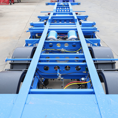13000x2500-3000x1650mm Caminhão de cama baixa Semi-reboque para transporte de equipamentos pesados