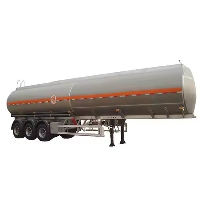 12 Pneus número 40cbm Cisterna de líquidos inflamáveis Semi-reboque para transporte seguro de óleo