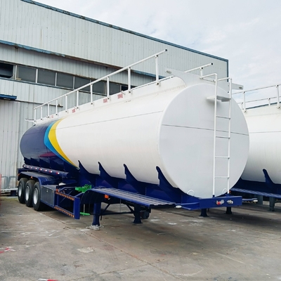 40000 litros 5 compartimentos tanque de combustível de petróleo de cama plana semi-reboque para camião de tanque de petróleo