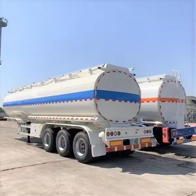 4 eixos 50 Cbm 50000 litros tanque de óleo trailer tanque de combustível semi-reboque para o seu projeto