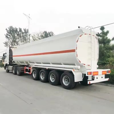 3 eixo 42000 litros de transporte de óleo tanque de alumínio semi-reboque para pedido personalizado