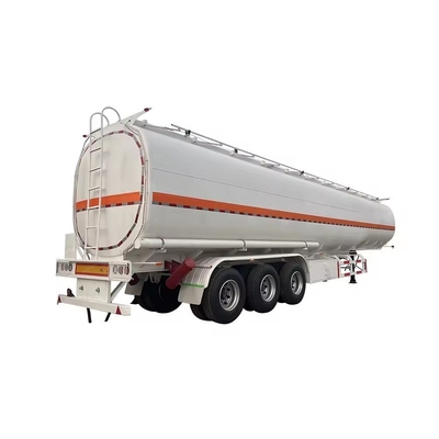 Semi-reboque de cargas pesadas de aço de gasolina/diesel/óleo/combustível/tanque de líquido inflamável de 45000L