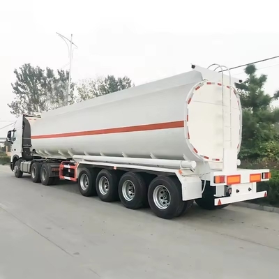 12 pneus de alumínio tanque de combustível semi-reboque para petróleo bruto gasolina diesel e mais