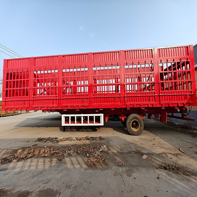 3 eixos, 40-100 toneladas, semirreboque para transporte de carga a granel com função de auto-dumping
