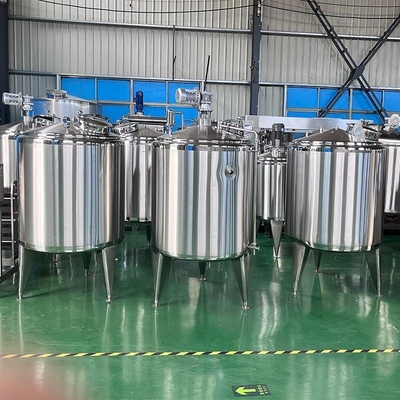 Tanque de mistura de emulsificantes de shampoo cosmético líquido e em pó de aço inoxidável de alta cisalhamento