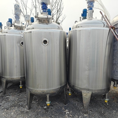 Tanque de mistura de emulsificantes de shampoo cosmético líquido e em pó de aço inoxidável de alta cisalhamento