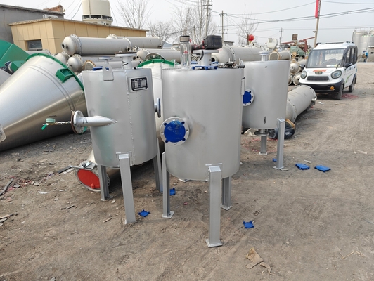 Tanque de aquecimento de mistura de camada dupla revestido de aço inoxidável dentro do misturador de alta cisalhamento