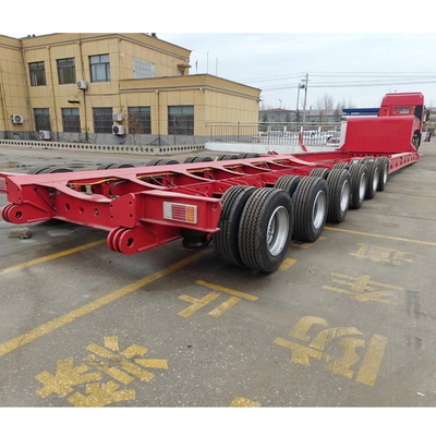 Bom Tri-Axle 40FT 20FT Container de cama plana 60 Tons Truck Trailer para suas necessidades